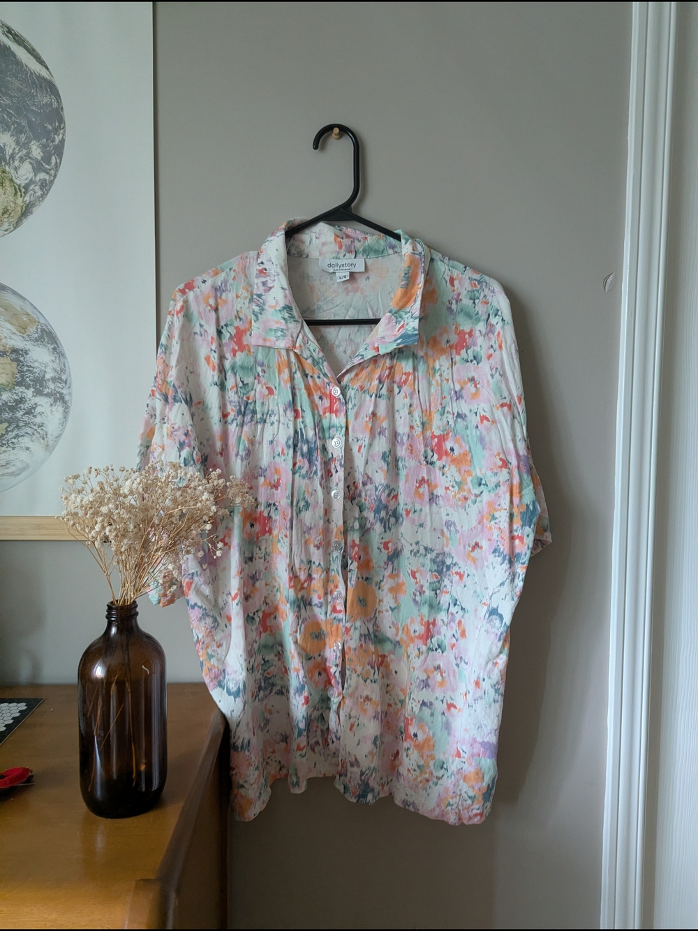 Made In Montreal Pastel Button Shirt